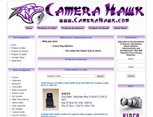 Tablet Screenshot of camerahawk.com